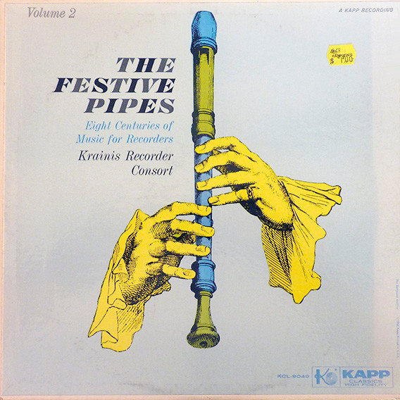 télécharger l'album Krainis Recorder Consort - The Festive Pipes Volume 2