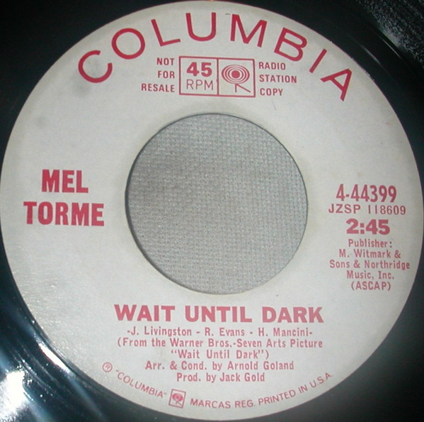 Album herunterladen Mel Torme - Lima Lady Wait Until Dark