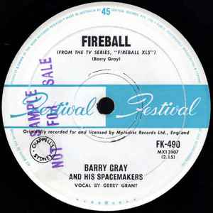 Barry Gray And His Spacemakers - Fireball / Zero G album cover