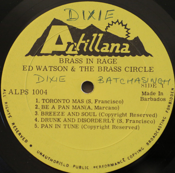 last ned album Ed Watson And The Brass Circle - Brass In Rage