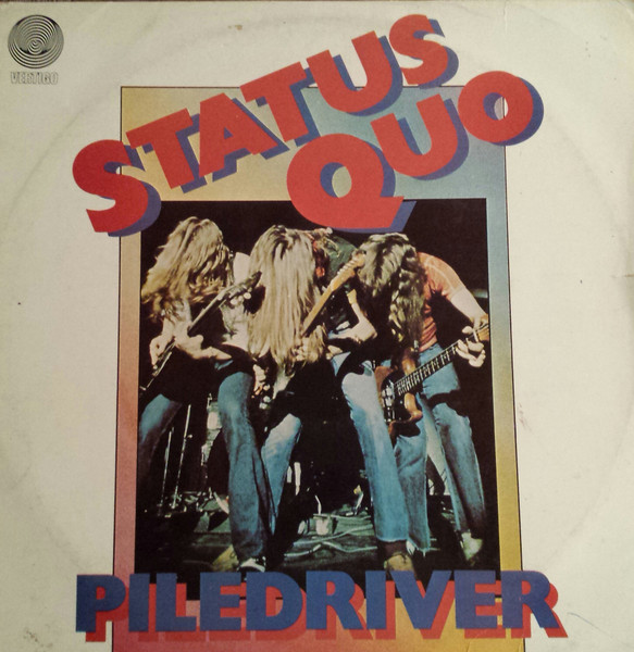 STATUS QUO☆Piledriver UK Vertigo オリジナル-