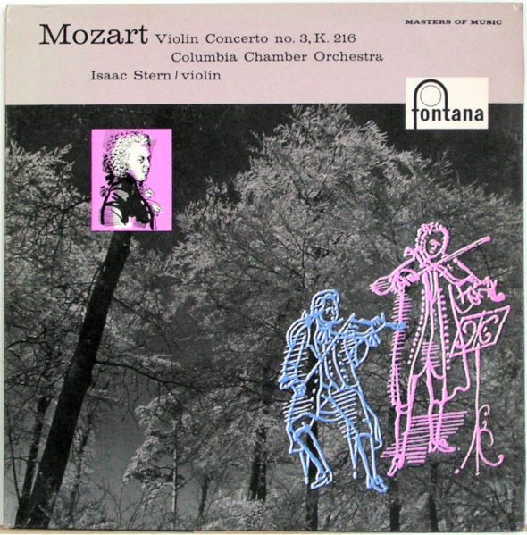 télécharger l'album Mozart, Columbia Chamber Orchestra, Isaac Stern - Violin Concerto No 3 K 216