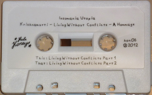 Album herunterladen Insomania Utopia - Krishnamurti Living Without Conflicts A Hommage