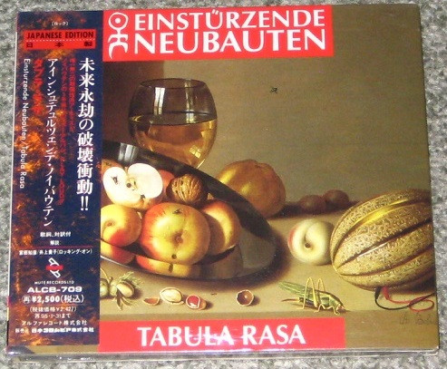 Einstürzende Neubauten - Tabula Rasa | Releases | Discogs