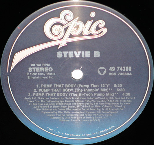 ladda ner album Stevie B - Pump That Body