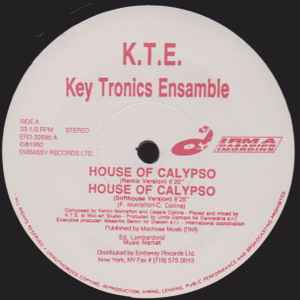 Key Tronics Ensemble - House Of Calypso album cover