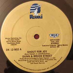Dunn & Bruce Street - Shout For Joy album cover