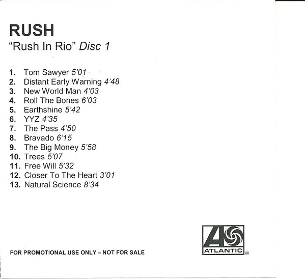 Rush – Rush album art - Fonts In Use