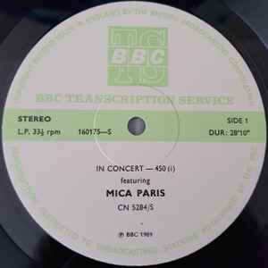 Mica Paris - In Concert-450 album cover