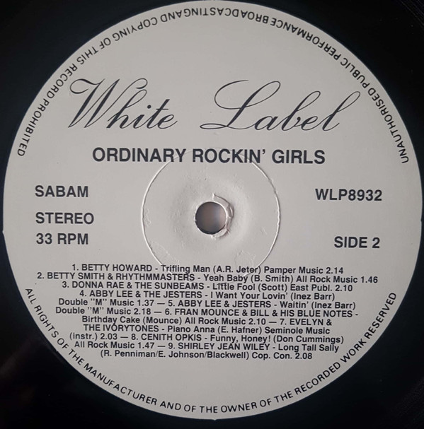 baixar álbum Various - Ordinary Rockin Girls