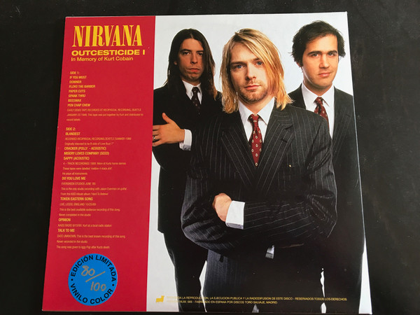 Album herunterladen Nirvana - Outcesticide I In Memory Of Kurt Cobain