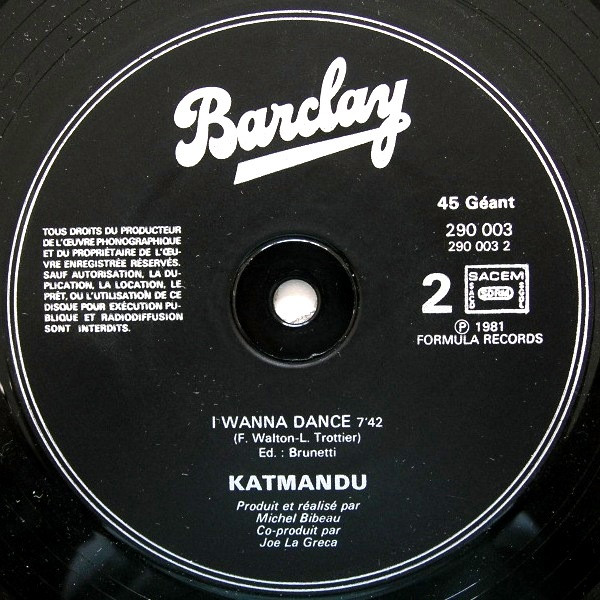 last ned album Katmandu - I Wanna Dance