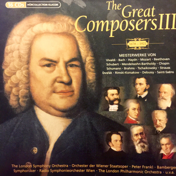 The Great Composers III (1678 - 1921) (2008, Box Set, CD) - Discogs