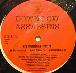 Down Low Assassins – Tremendous Cream (1997, Vinyl) - Discogs