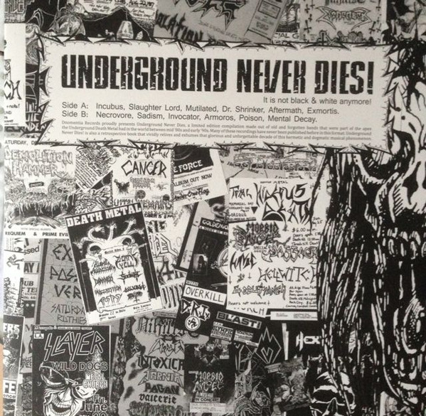 descargar álbum Various - Underground Never Dies It Is Not Black White Anymore
