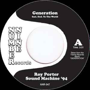 Roy Porter Sound Machine '94 – Generation / Jessica (2019, Vinyl