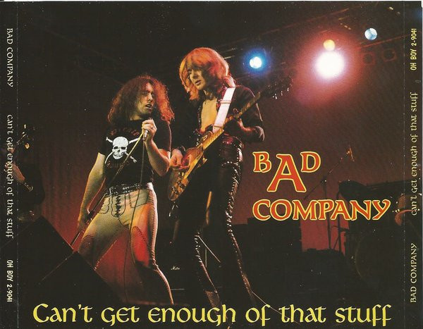BAD COMPANY CAN'T GET ENOUGH OF THAT STUFF - ロック、ポップス（洋楽）
