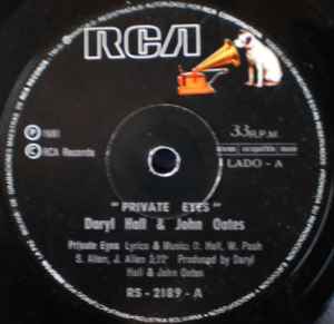 Daryl Hall John Oates Private Eyes 1981 Vinyl Discogs