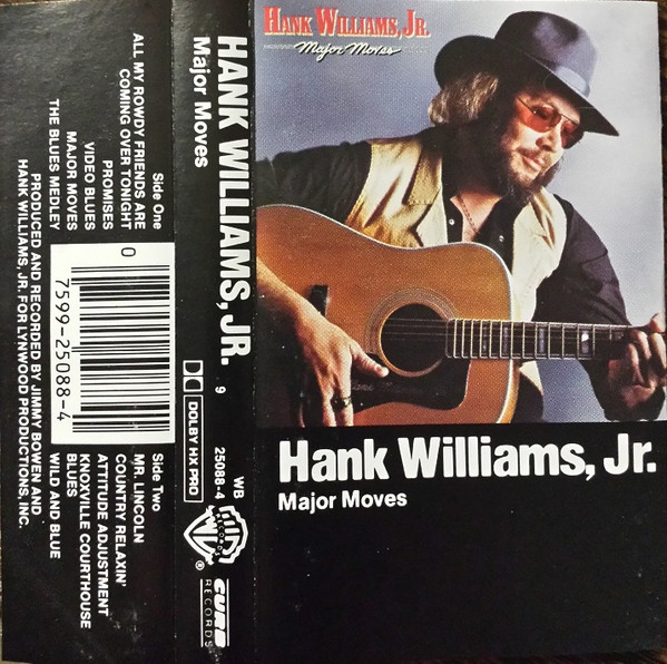 Hank Williams, Jr. – Major Moves (1984, Cassette) - Discogs