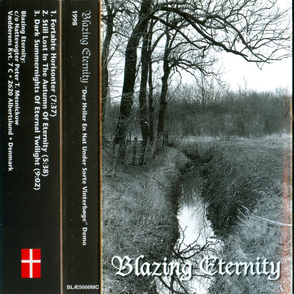 last ned album Blazing Eternity - Der Hviler En Nat Under Sorte Vinterbøge