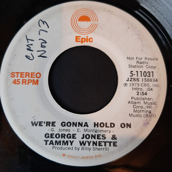 ladda ner album George Jones & Tammy Wynette - Were Gonna Hold On