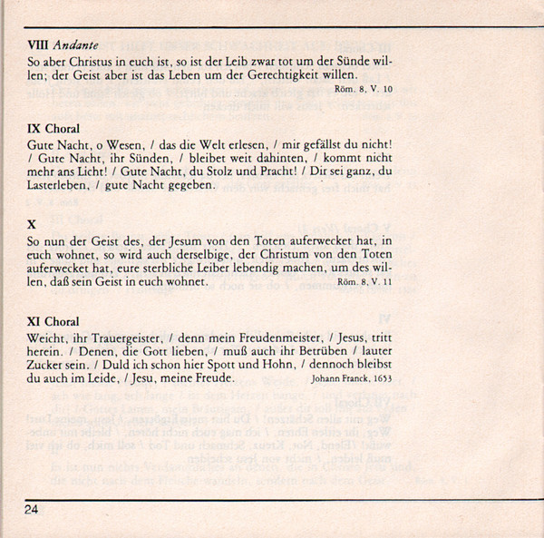 télécharger l'album Johann Sebastian Bach, Bachchor Stockholm, Concentus Musicus Wien, Nikolaus Harnoncourt - Die 6 Motetten BWV 225 230