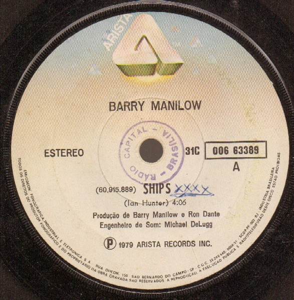 descargar álbum Barry Manilow - Ships Sunday Father