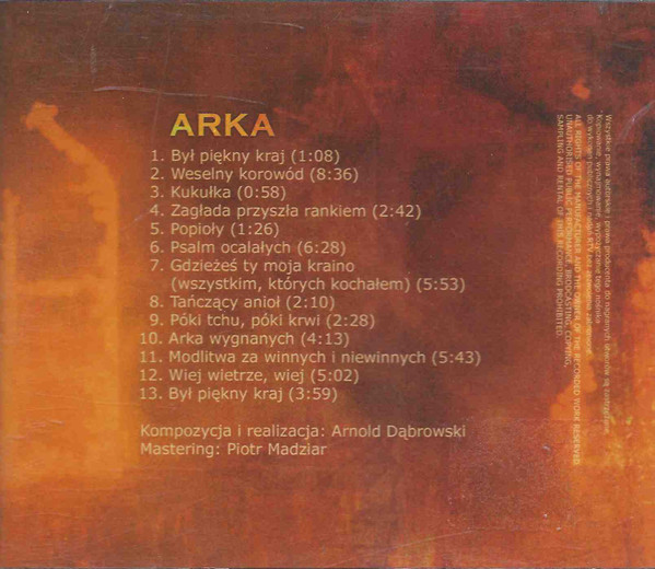 descargar álbum Arnold Dąbrowski - Arka The Ark