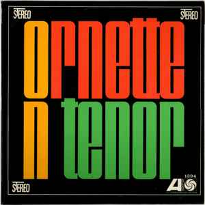 ORNETTE COLEMAN ON TENOR 英オリジナル 赤/紫レーベル-