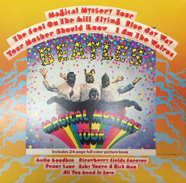 Обложка конверта виниловой пластинки The Beatles - Magical Mystery Tour