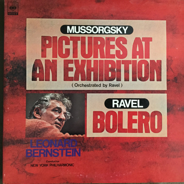 Album herunterladen Mussorgsky Bernstein, New York Philharmonic - Pictures At An Exhibition Bolero