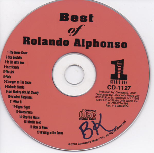 descargar álbum Rolando Alphonso - Best Of Rolando Alphonso