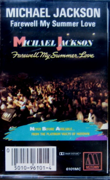 Michael Jackson, Farewell My Summer Love, 8 track tape