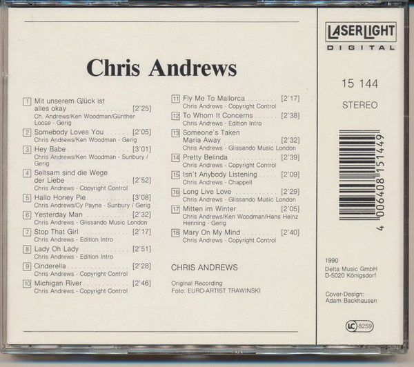 télécharger l'album Chris Andrews - Die Superhits
