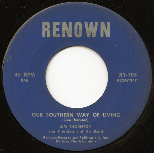 baixar álbum Jim Thornton And His Band Gerald and Hayden, Jim Thornton And His Band - Our Southern Way Of Living I Gambled On Our Love