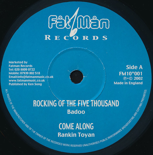 Badoo / Rankin Toyan / Jah Stitch – Rocking Of The Five Thousand ...