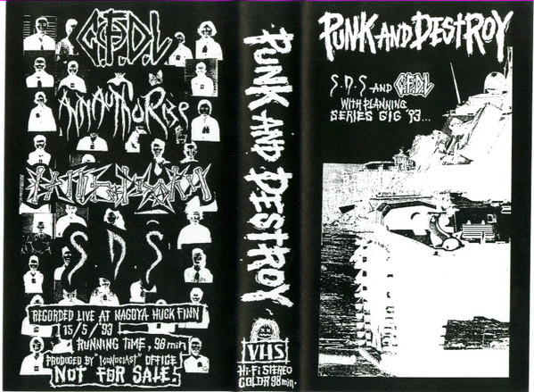 Punk And Destroy (1993, VHS) - Discogs