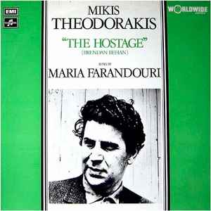 Mikis Theodorakis - "The Hostage" (Brendan Behan) album cover