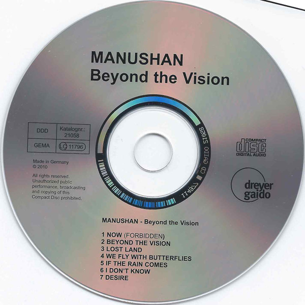 lataa albumi Manushan - Beyond The Vision