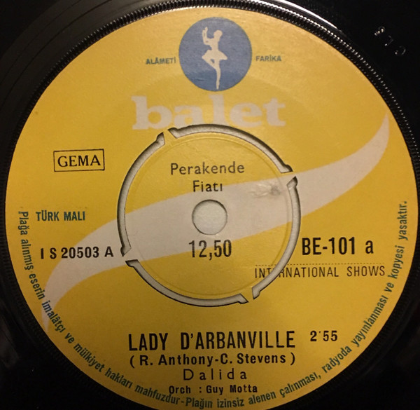 baixar álbum Dalida - Lady DArbanville Pour Qui Pour Quoi