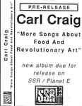 Cover of More Songs About Food And Revolutionary Art, 1997, Cassette