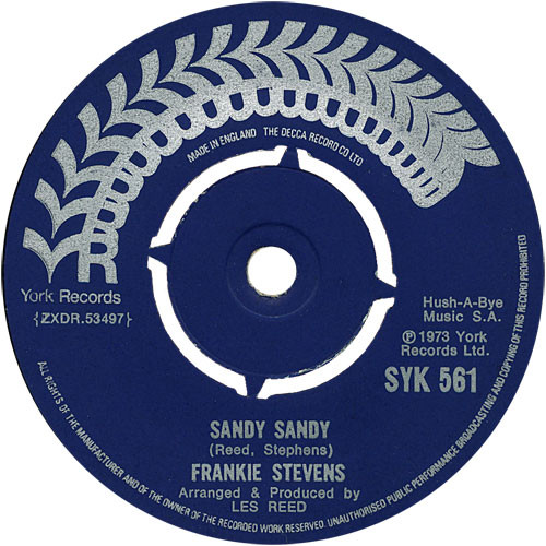 lataa albumi Frankie Stevens - Sandy Sandy