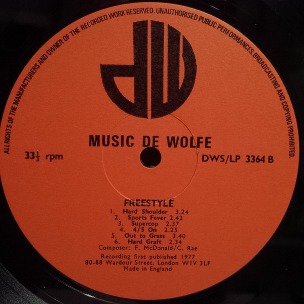 International Studio Orchestra - Freestyle | Music De Wolfe (DWS/LP 3364) - 4