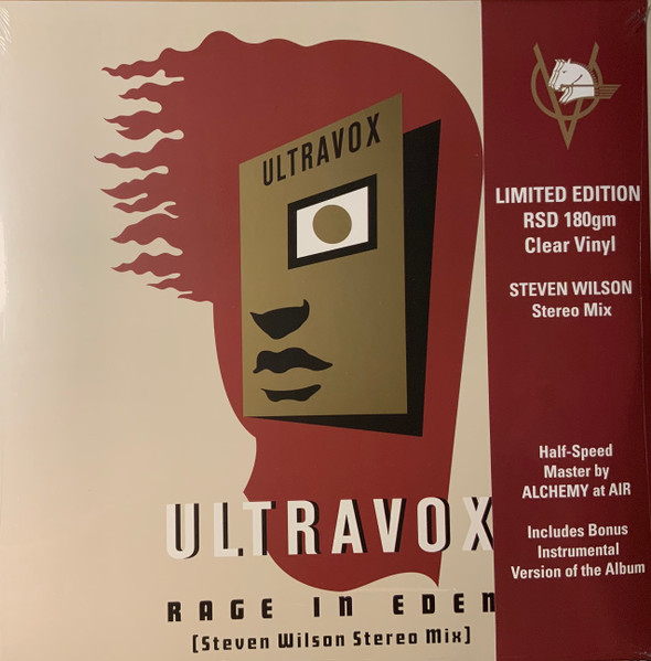 Ultravox – Rage In Eden [Steven Wilson Stereo Mix] (2022, Clear