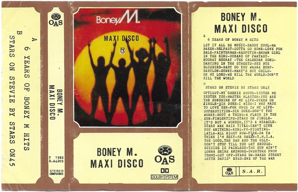 descargar álbum Boney M Stars On45 - Maxi Disco