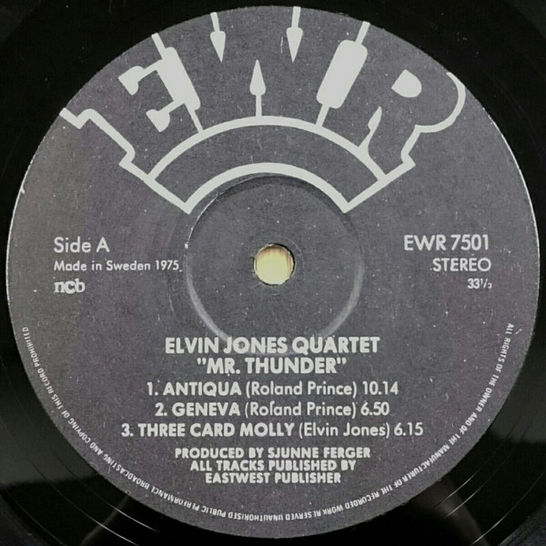 baixar álbum Elvin Jones Quartet - Mr Thunder