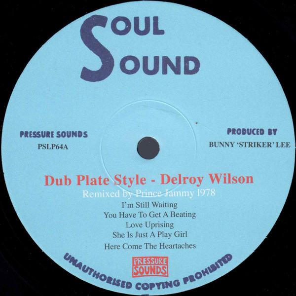 last ned album Delroy Wilson - Dub Plate Style