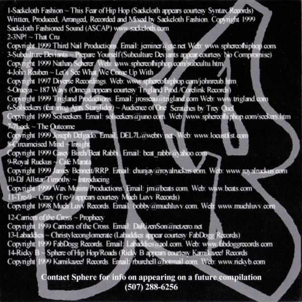 last ned album Various - Sphere Of Hip Hop Volume 1