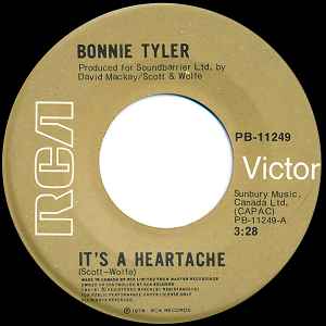 Bonnie Tyler - It's A Heartache / It's About Time