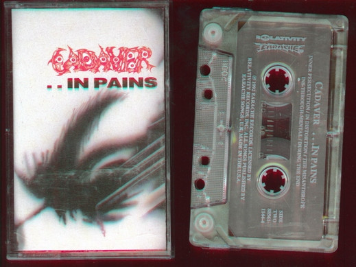 Cadaver – In Pains (1992, Cassette) - Discogs